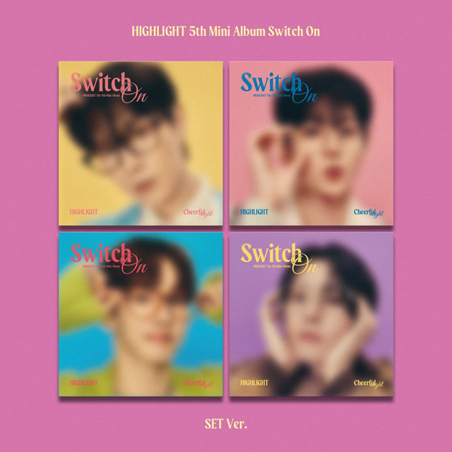 HIGHLIGHT 5th Mini Album Switch On - Digipack Version