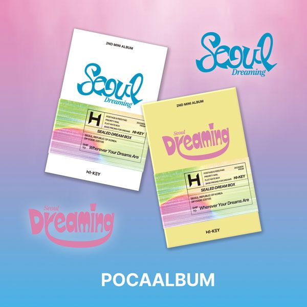 H1-KEY 2nd Mini Album Seoul Dreaming POCA Ver. - Seoul / Dreaming Version