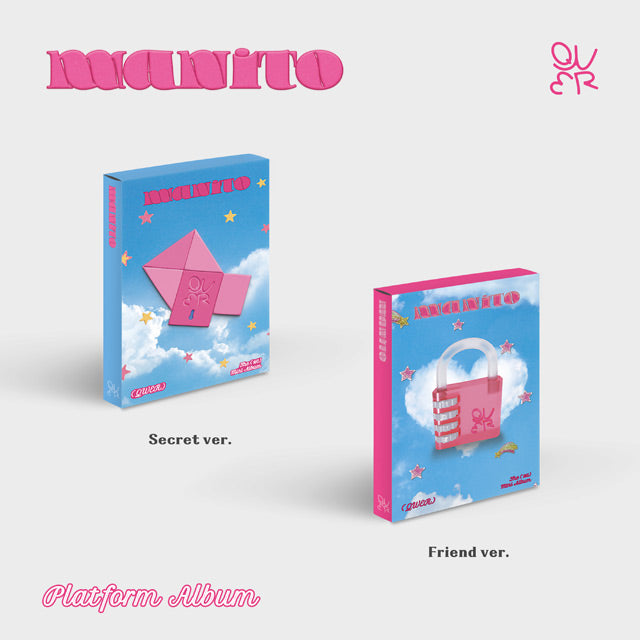 QWER 1st Mini Album MANITO (Platform Ver.) - Secret / Friend Version