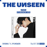 Shownu X Hyungwon 1st Mini Album THE UNSEEN (Jewel Ver.) - Hyungwon Version + Starship Square Gift