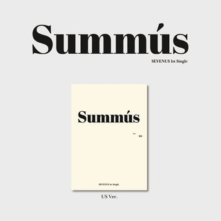 SEVENUS 1st Single Album SUMMUS - US Version
