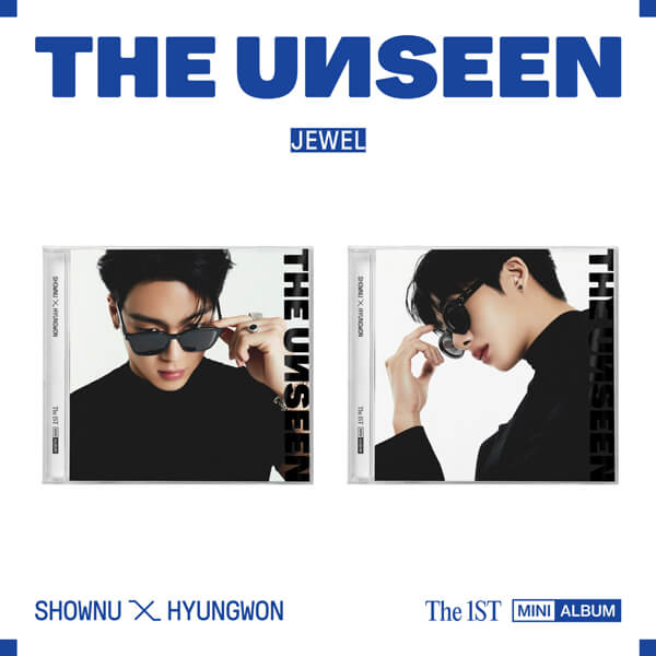 Shownu X Hyungwon 1st Mini Album THE UNSEEN (Jewel Ver.) - Shownu / Hyungwon Version + Starship Square Gift
