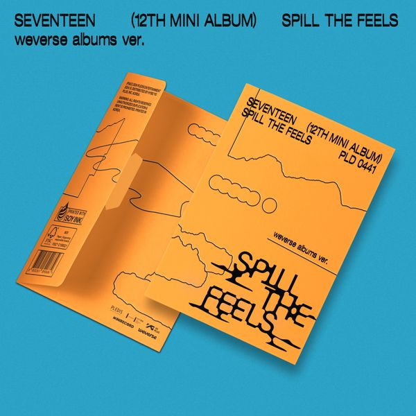 SEVENTEEN 12th Mini Album SPILL THE FEELS - Weverse Albums Version