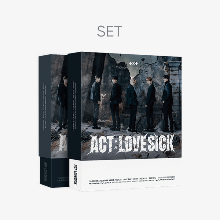 TXT WORLD TOUR ACT : LOVE SICK IN SEOUL DVD & Digital Code SET + Weverse Gift