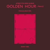 ATEEZ 11th Mini Album GOLDEN HOUR : Part.2 (POCA Version) - DIARY Version