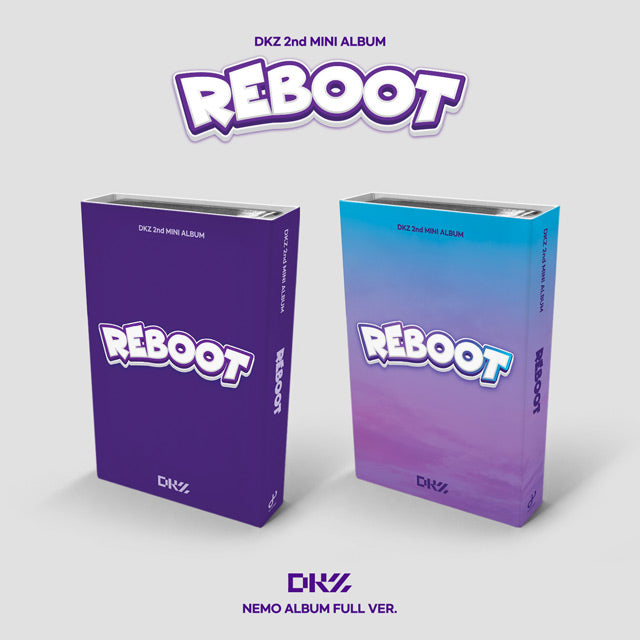 DKZ 2nd Mini Album REBOOT (Nemo Album Full Ver.) - LP / Keyring Version