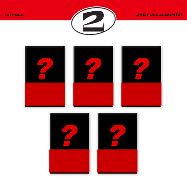 (G)I-DLE 2nd Full Album 2 - POCA Version + Weverse Gift