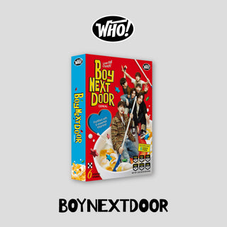 BOYNEXTDOOR 1st Single Album WHO! - Crunch Version + Weverse Gift
