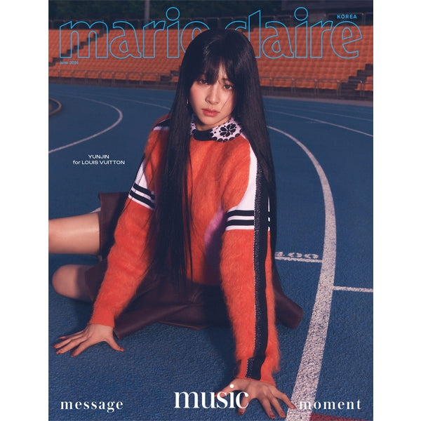 marie claire June 2024 (Cover: LE SSERAFIM Huh Yunjin) - D Type