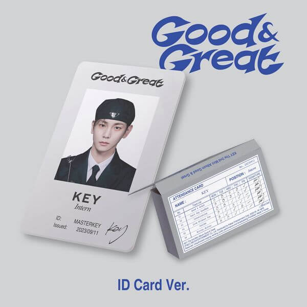 Key (SHINee) 2nd Mini Album Good & Great - ID Card Version