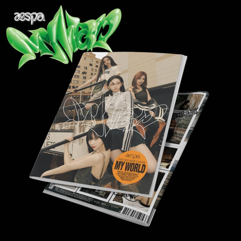 aespa 3rd Mini Album MY WORLD - Tabloid Version