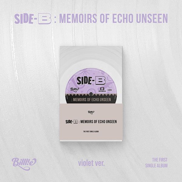 Billlie 1st Single Album side-B : memoirs of echo unseen POCA Version - violet Version