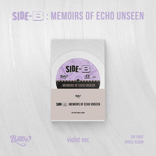 Billlie 1st Single Album side-B : memoirs of echo unseen POCA Version - violet Version