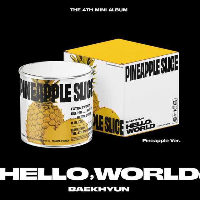 Baekhyun (EXO) 4th Mini Album Hello,World - Pineapple Version