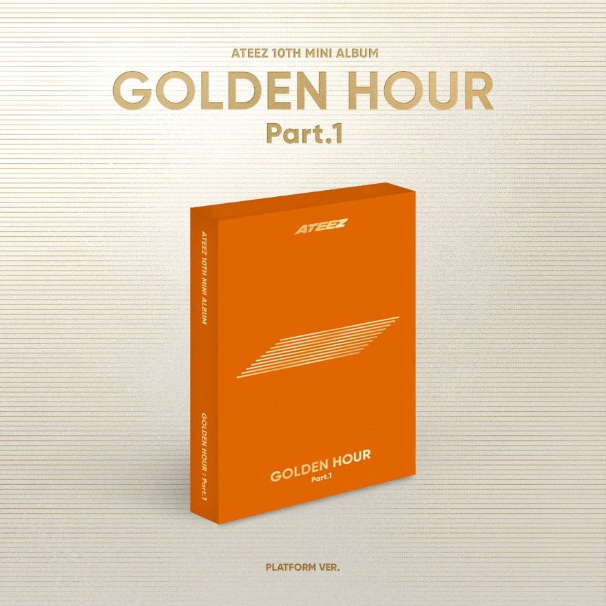 ATEEZ 10th Mini Album GOLDEN HOUR : Part.1 - Platform Version