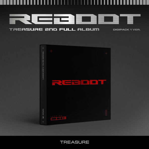TREASURE 2nd Full Album REBOOT - Digipack Version