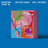 SEVENTEEN 12th Mini Album SPILL THE FEELS - Carat Version