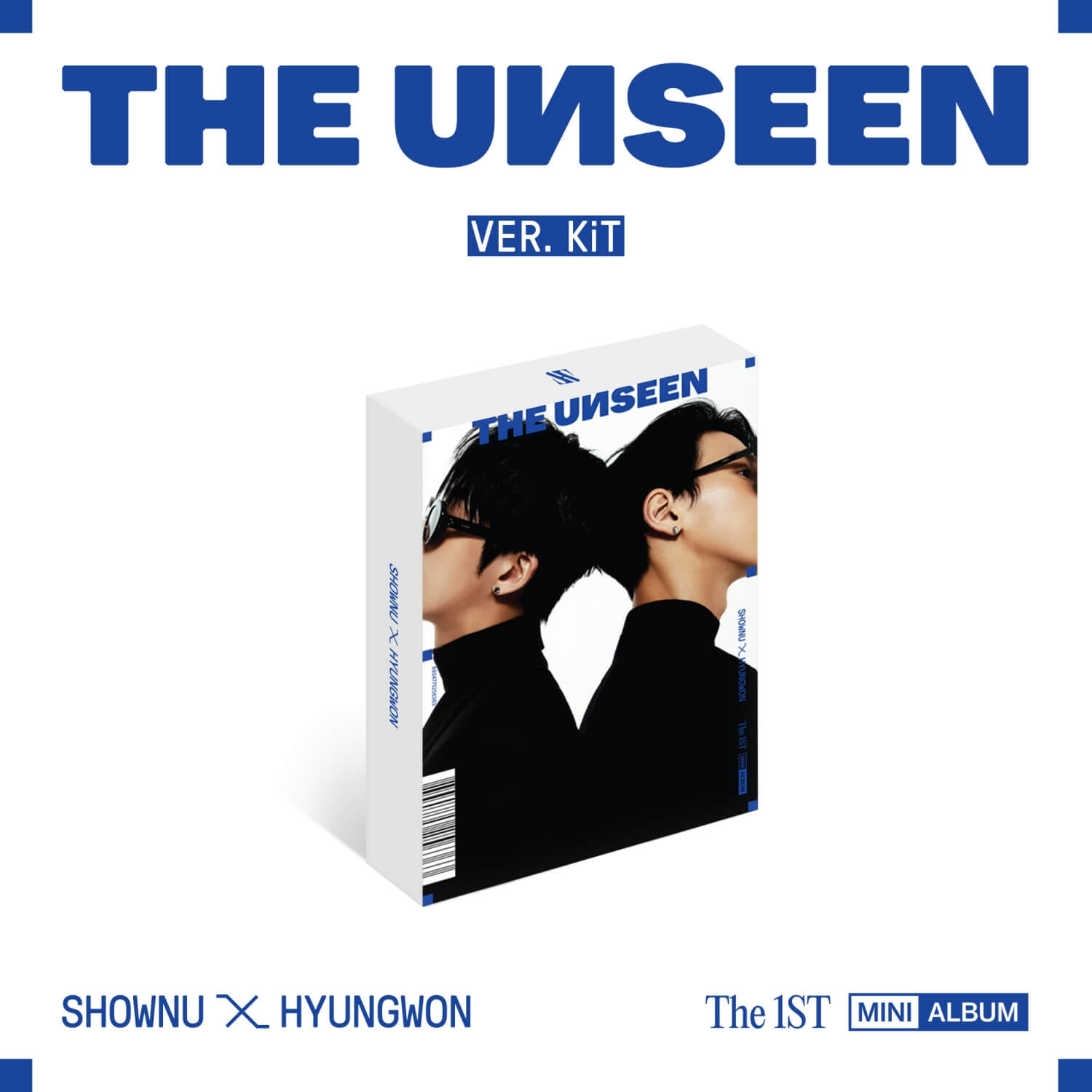 Shownu X Hyungwon 1st Mini Album THE UNSEEN - KiT Version