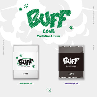 LUN8 2nd Mini Album BUFF (PLVE Version) - Timecapsule / Visionscope Version