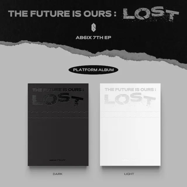 AB6IX 7th Mini Album THE FUTURE IS OURS : LOST (Platform Ver.) - DARK / LIGHT Version