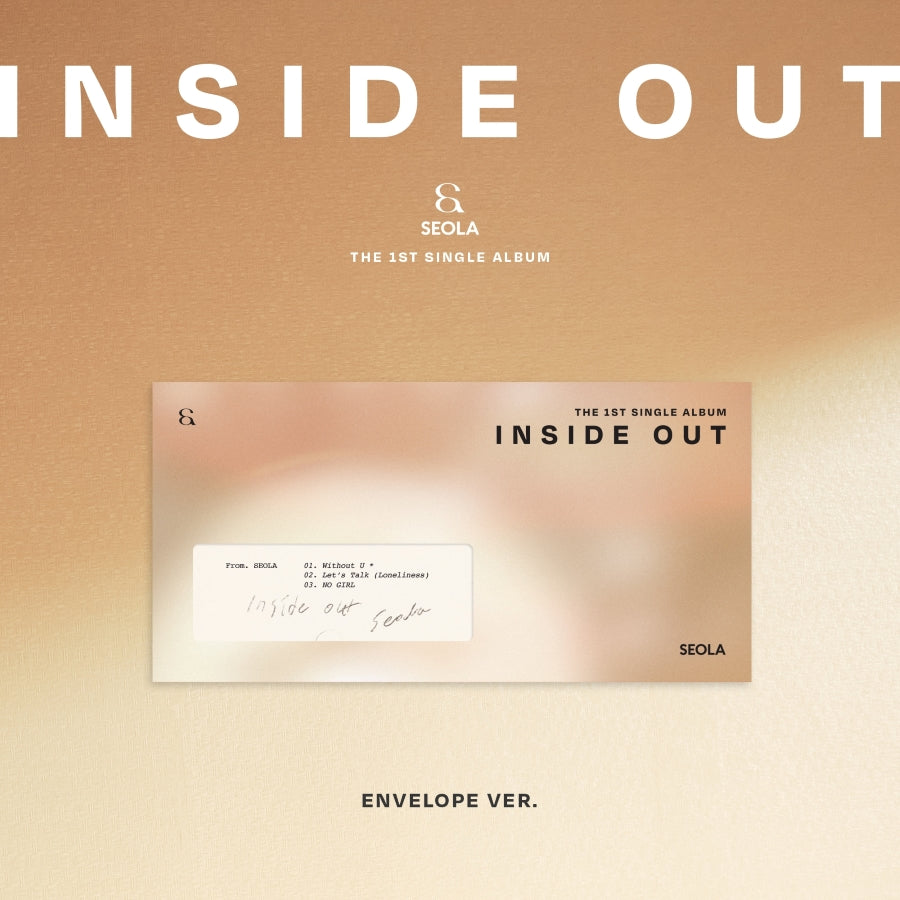 Seola (WJSN) 1st Single Album INSIDE OUT - ENVELOPE Version