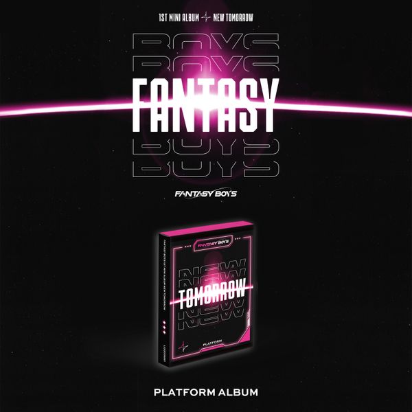 FANTASY BOYS 1st Mini Album NEW TOMORROW Platform Version
