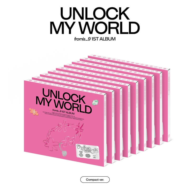 fromis_9 1st Full Album Unlock My World - Compact Version