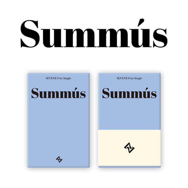 SEVENUS 1st Single Album SUMMUS POCA Version