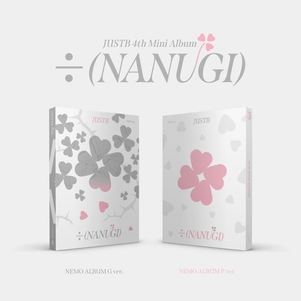 JUST B 4th Mini Album ÷ (NANUGI) Nemo Album - G / P Version