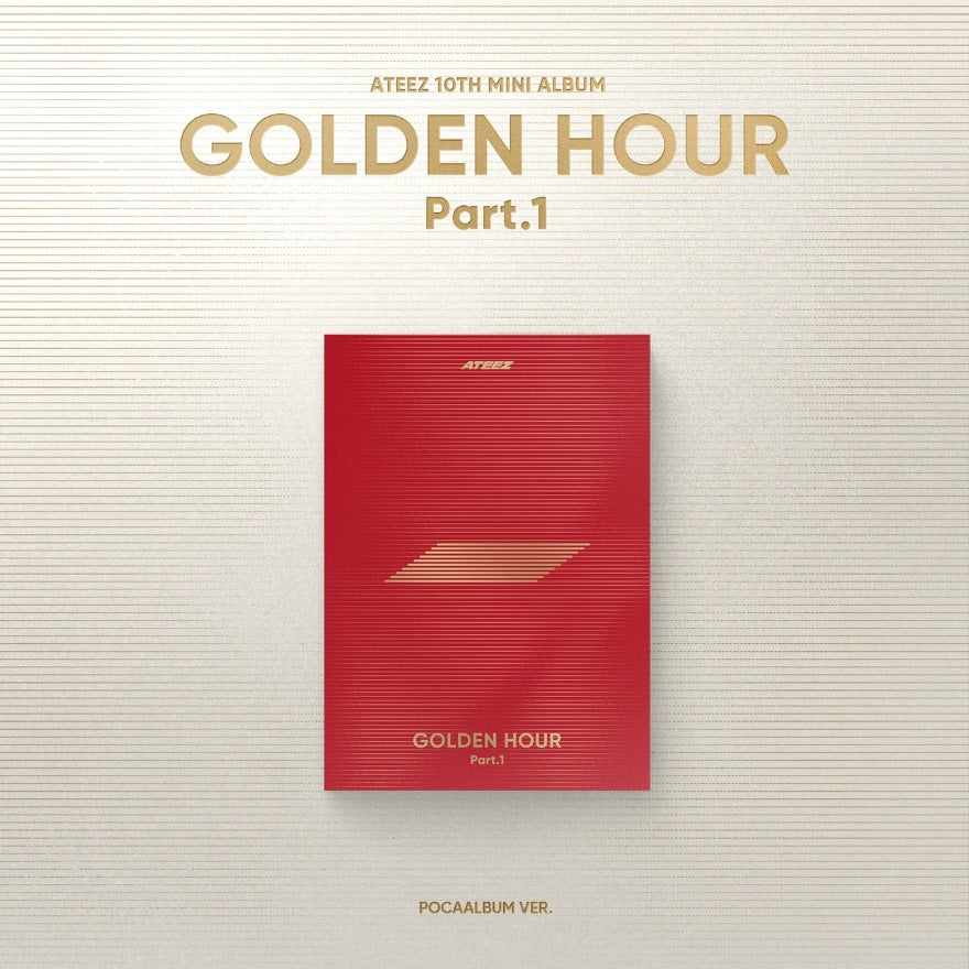 ATEEZ 10th Mini Album GOLDEN HOUR : Part.1 - POCA Version