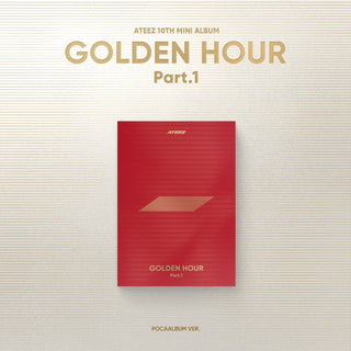 ATEEZ 10th Mini Album GOLDEN HOUR : Part.1 - POCA Version