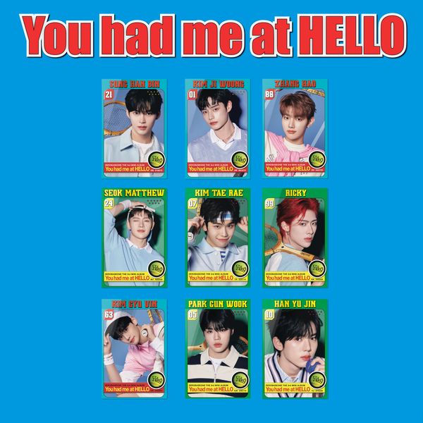 ZEROBASEONE 3rd Mini Album You had me at HELLO (POCA Ver.) - ZEROSE Version