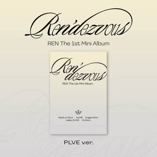 Ren 1st Mini Album Ren'dezvous - PLVE Version