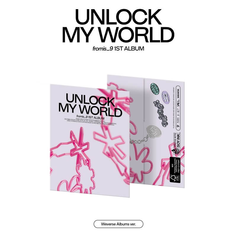 fromis_9 1st Full Album Unlock My World - Weverse Albums Version
