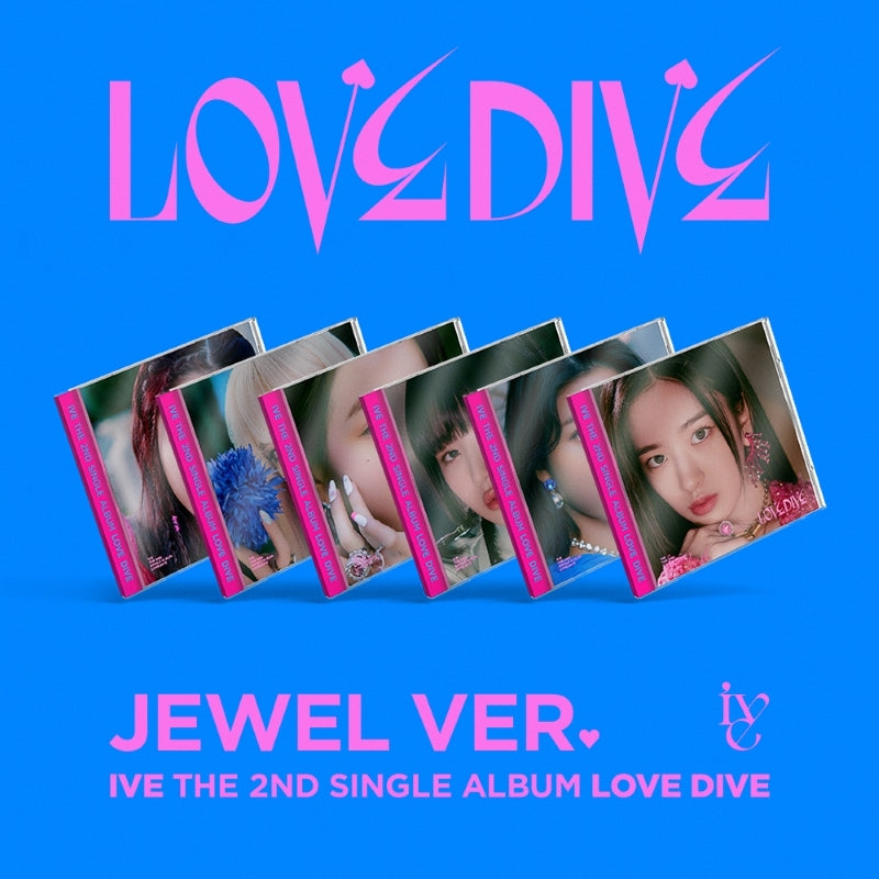 IVE 2nd Single Album LOVE DIVE - Jewel Version