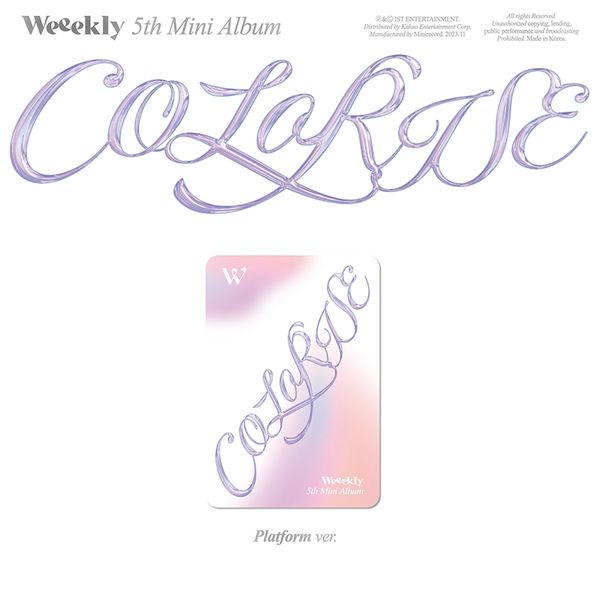 Weeekly - ColoRise (Platform Version)