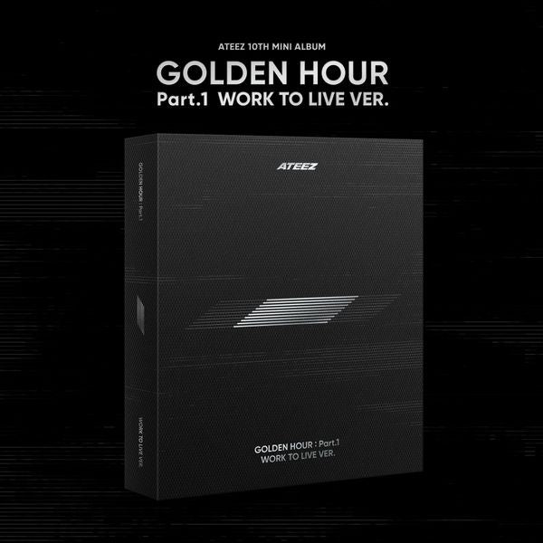 ATEEZ 10th Mini Album GOLDEN HOUR : Part.1 - WORK TO LIVE Version