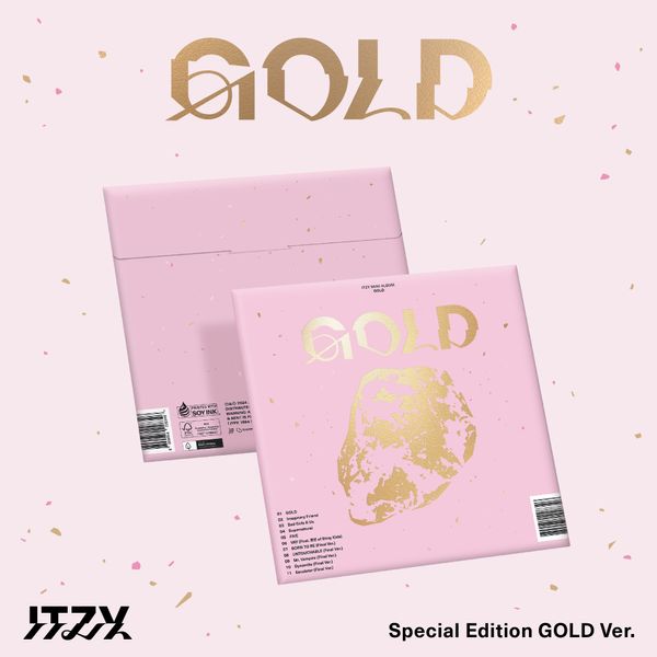 ITZY 9th Mini Album GOLD (Special Edition) - GOLD Version