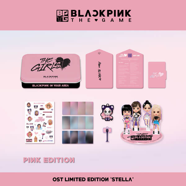 BLACKPINK THE GAME OST 'THE GIRLS' (Limited Edition) - STELLA PINK Version