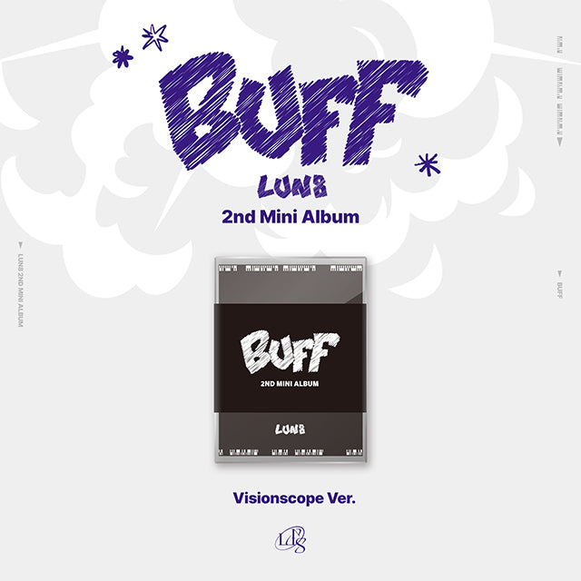 LUN8 2nd Mini Album BUFF (PLVE Version) - Visionscope Version