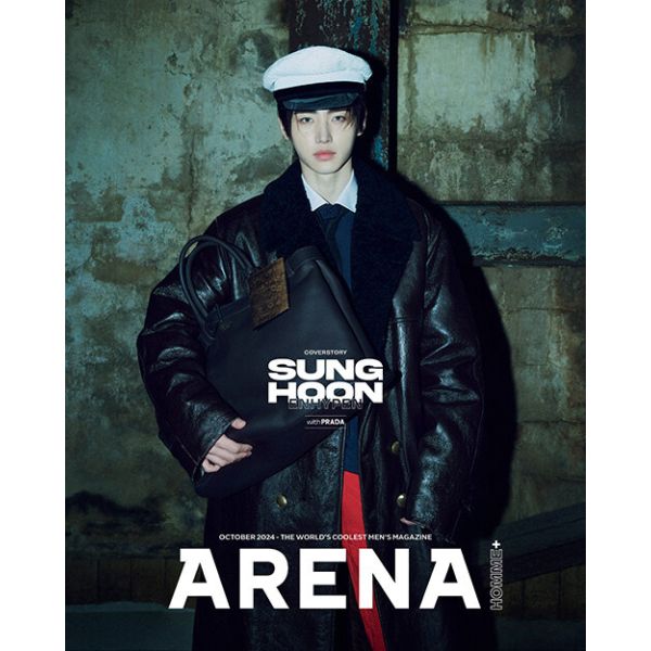 ARENA HOMME+ October 2024 (Cover: ENHYPEN Sunghoon) - F Type