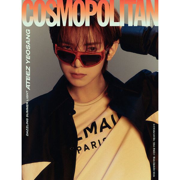 COSMOPOLITAN July 2024 (Cover: ATEEZ Yeosang)