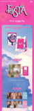 PURPLE KISS 1st Single Album FESTA - POCA Version Inclusions Photo Stand Package Cover Sleeve QR Card Album Phototcards