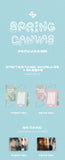 SEVENUS 1st Mini Album SPRING CANVAS POCA Version Inclusions Photo Stand Package + Sleeve, QR Card