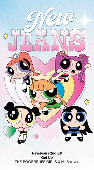 NewJeans 2nd Mini Album Get Up - The POWERPUFF GIRLS X NJ Box Version