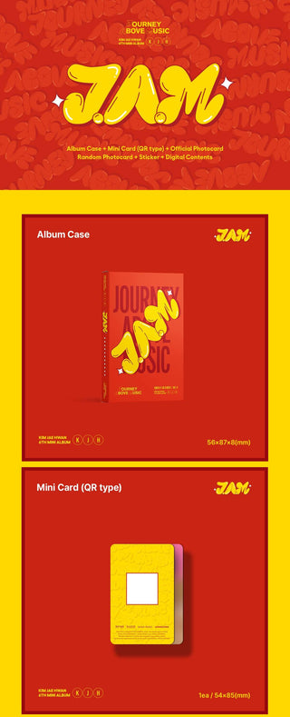  Kim Jae Hwan J.A.M (Journey Above Music) - Platform Version Inclusions Album Case Mini Card QR Type