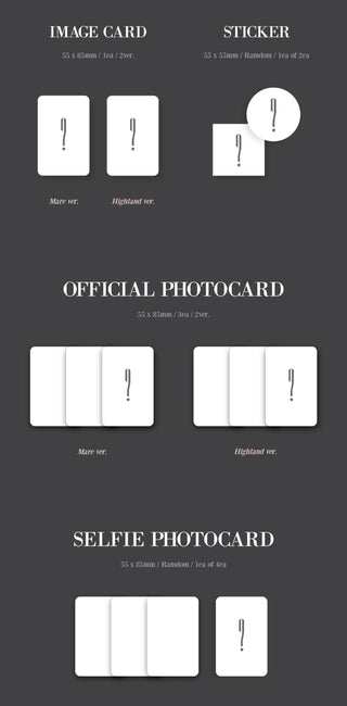 Moon Jong Up 2nd Mini Album SOME PLVE Version Inclusions Image Card Sticker Official Photocards Selfie Photocard