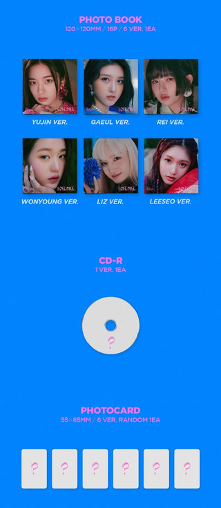 IVE 2nd Single Album LOVE DIVE - Jewel Version Inclusions Photobook CD Photocard