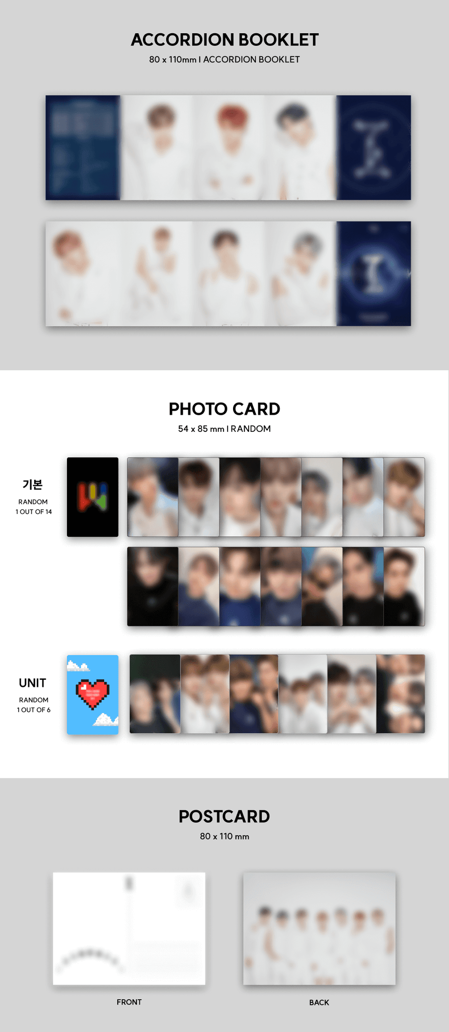 TAN 3rd Mini Album TAN MADE [ I ] - Platform Version Inclusions Accordion Booklet Photocard Postcard