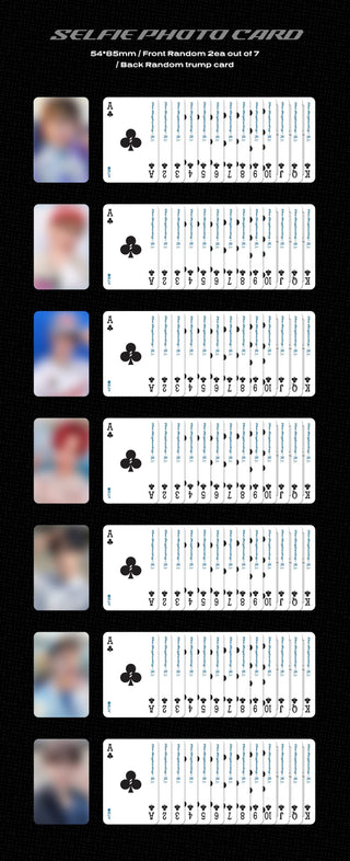 ATBO The Beginning: 飛上 (Platform Ver.) - Set Off Version Inclusions Selfie Photocard